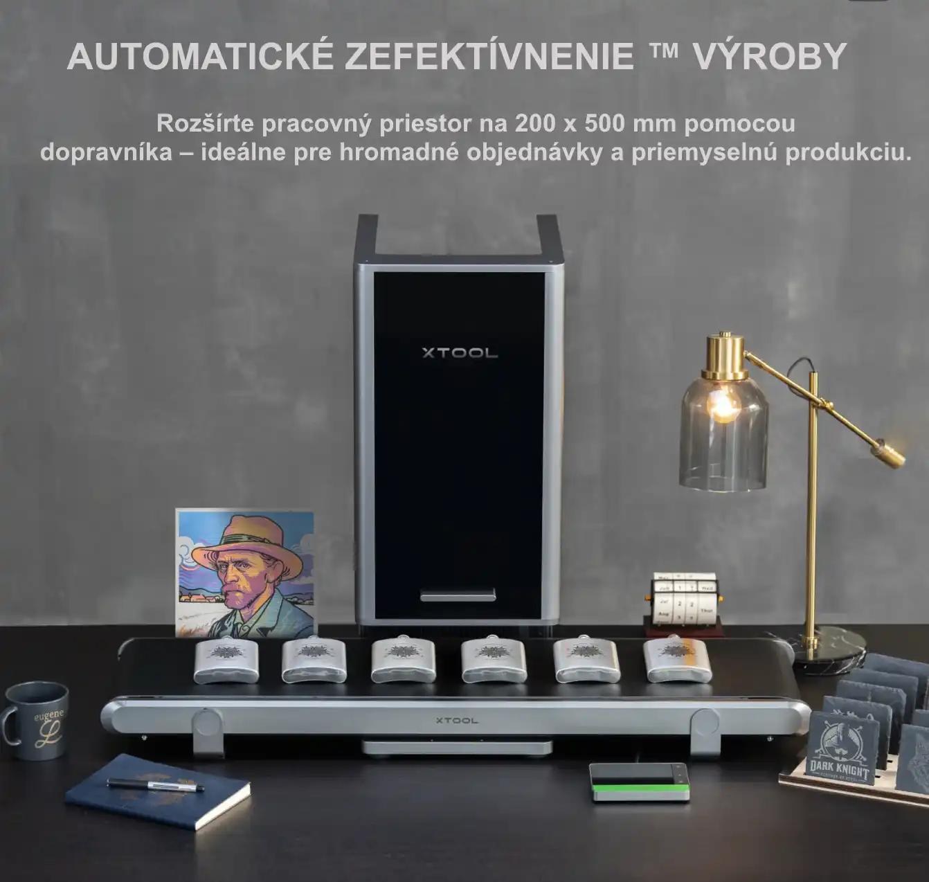 Duálny laserový stroj xTool F2 Ultra 60W MOPA + 40W dióda